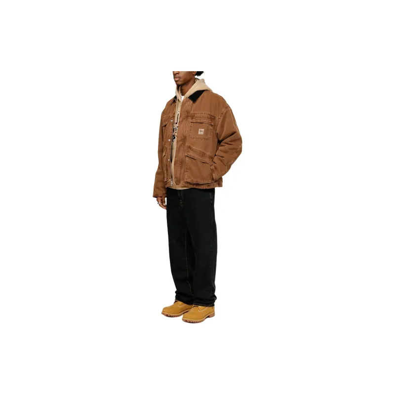 Stussy Washed Canvas Shop Jacket-34