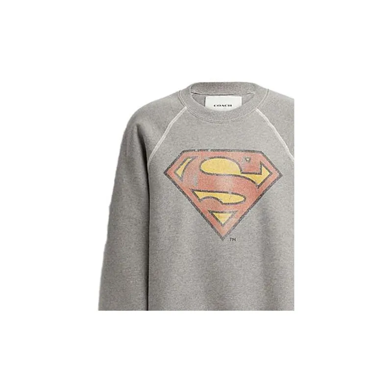 COACH Sweatshirts Unisex Dark Gray-3