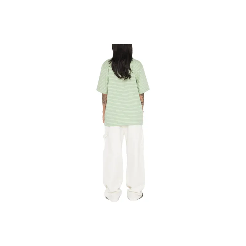 Stussy Pin Striped Short Sleeve Crew-3