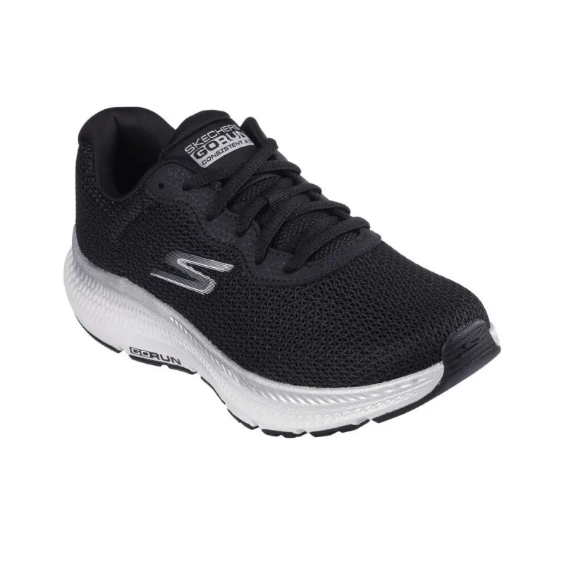 Skechers Go Run Consistent 2.0 Slip Resistant Low Top Casual Shoes Women's Black-2