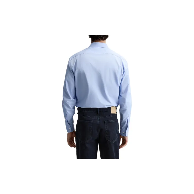 ZARA Shirts Men Blue/White-3