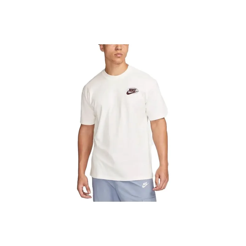Nike T Shirts Men White-5
