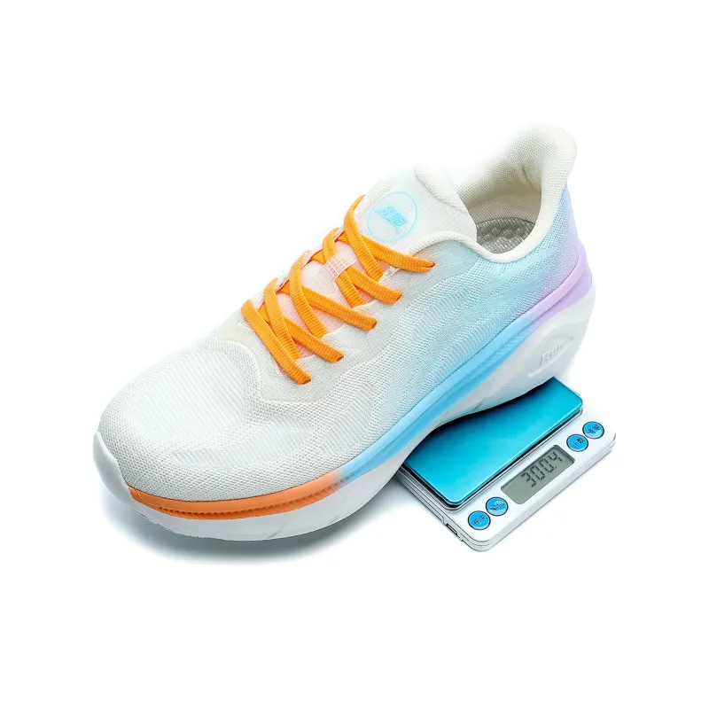 POLUDIYIPI Blaze S8 PRO Running Shoes Unisex Low Top Cloud Sunset White-3