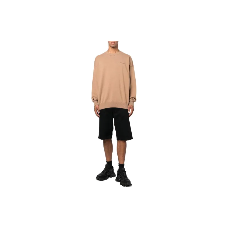 OFF-WHITE Sweaters Men Camel Brown-1