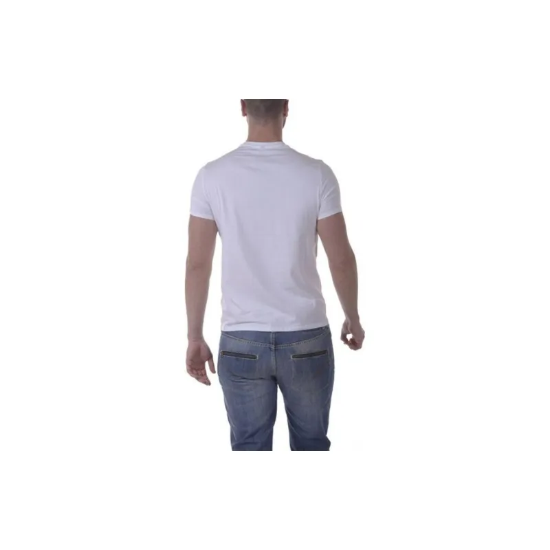ARMANI JEANS T Shirts Men White-2