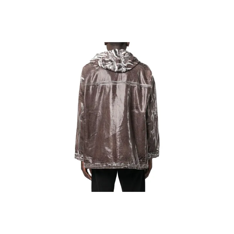 DIESEL Coated Denim Jacket-2