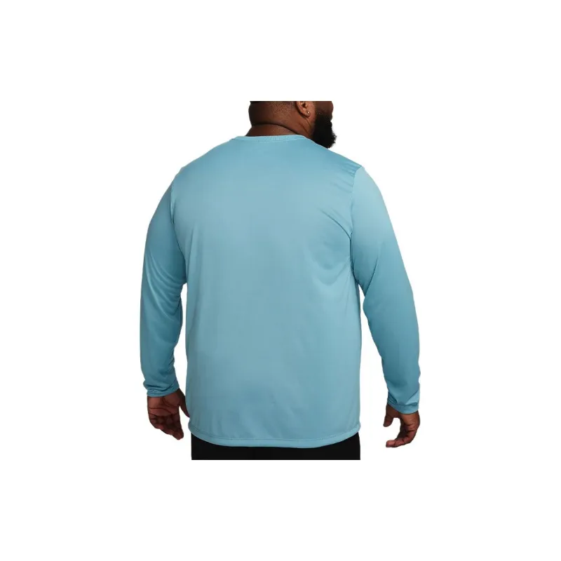 Nike T-Shirt Men's Denim Turquoise/Black-3
