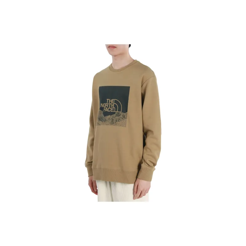 THE NORTH FACE Sweatshirts Men Khaki-2
