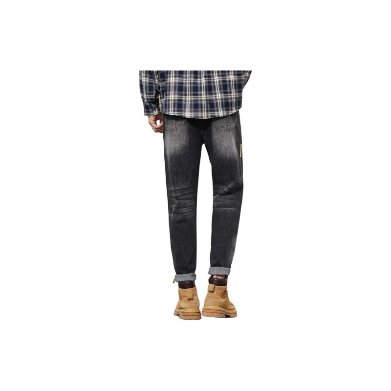 Tonlion Jeans Unisex Smoke Gray-3