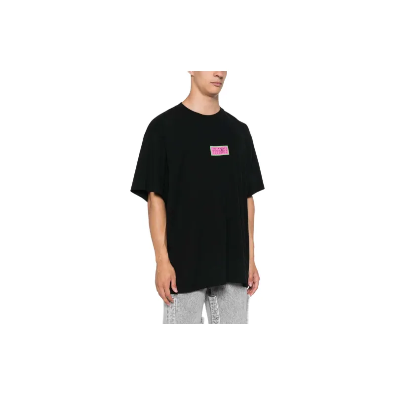 MM6 Maison Margiela Numbers motif T shirt-3