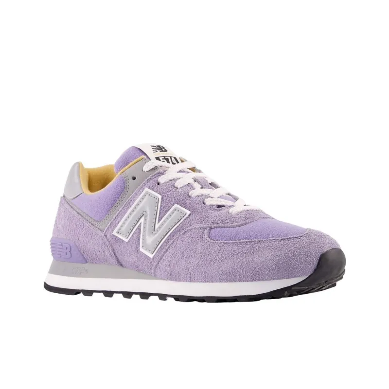 New Balance 574 Purple Suede Women's-3