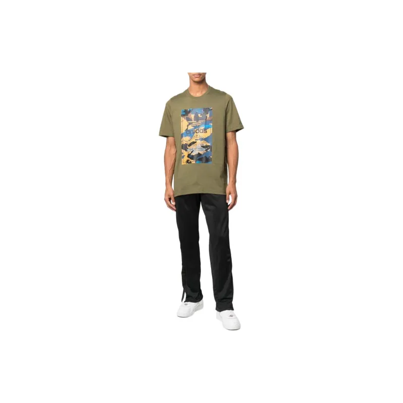 Adidas Originals 3 stripe Logo patch Track Pants-4