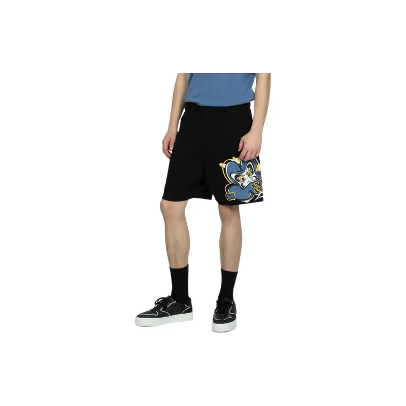 EVISU Sports Shorts Men's Black-5