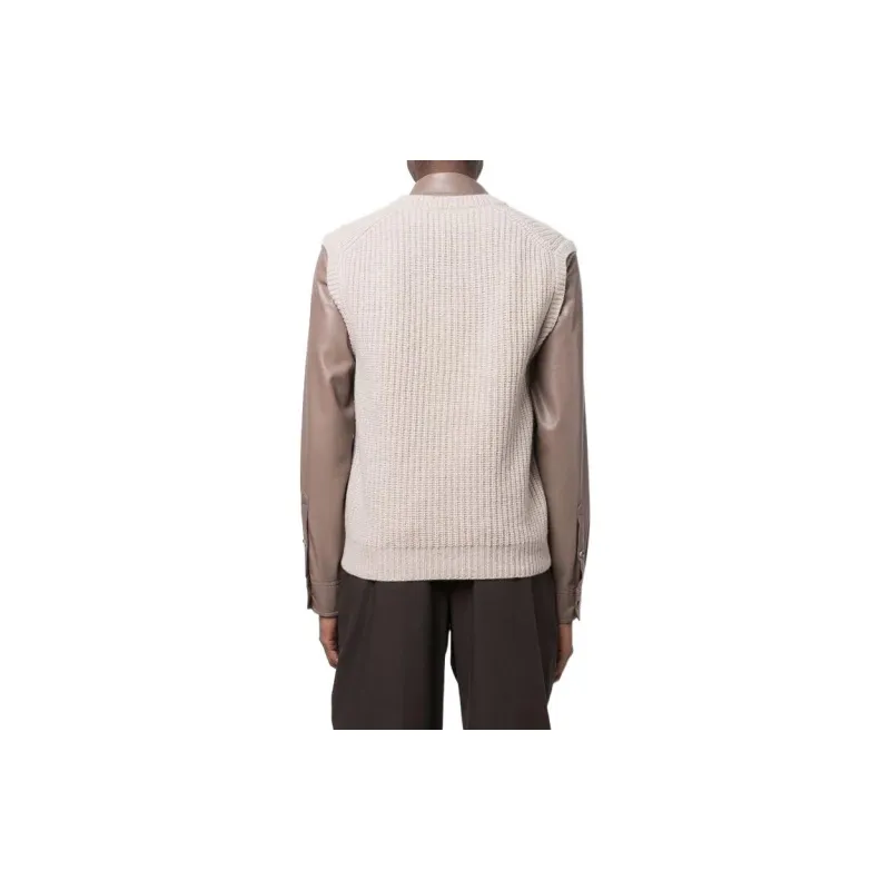 NANUSHKA V neck Sweater Vest-2