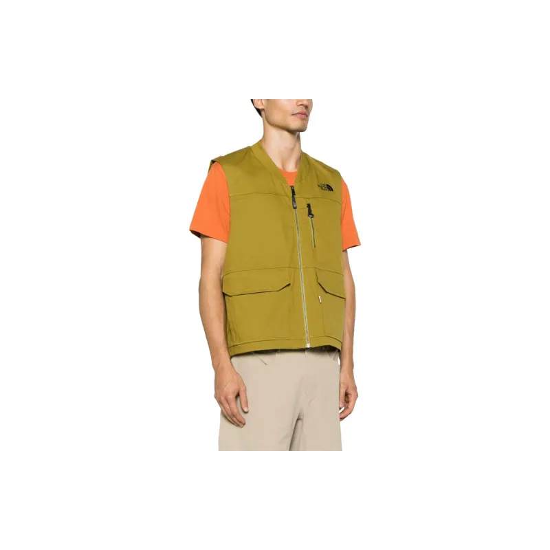 THE NORTH FACE Vests Men Yellow-3