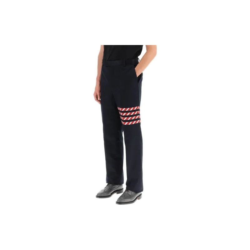 THOM BROWNE 4 Bar Tailored Pants-3