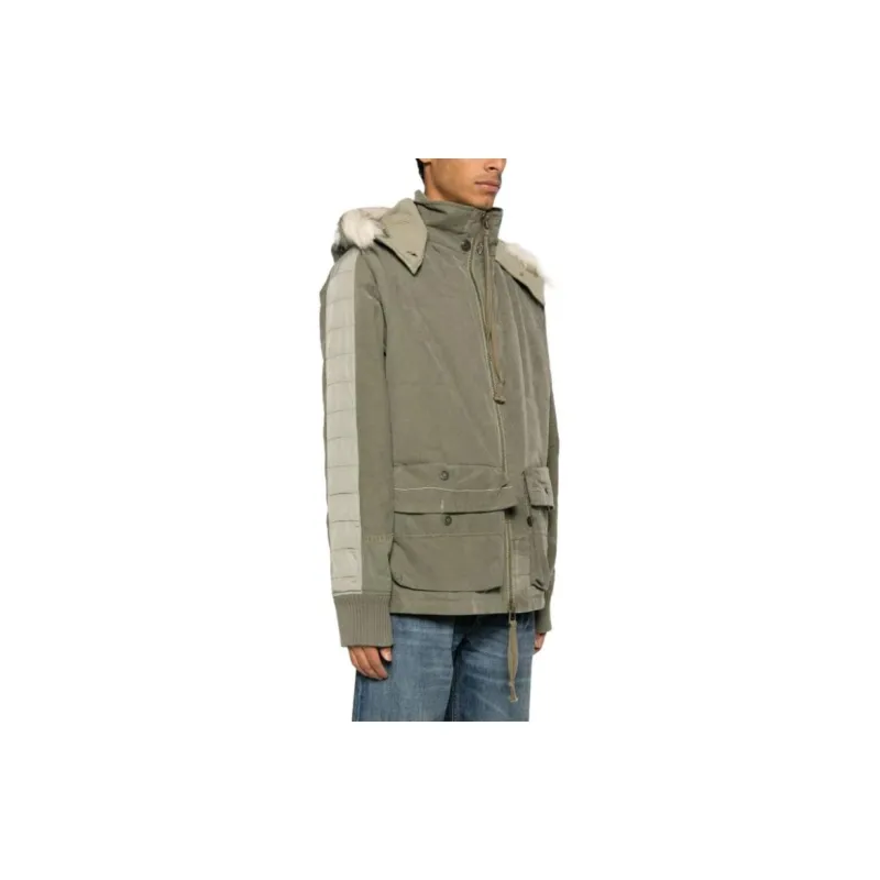 GREG LAUREN Army Tent Retro Zip up Jacket-3