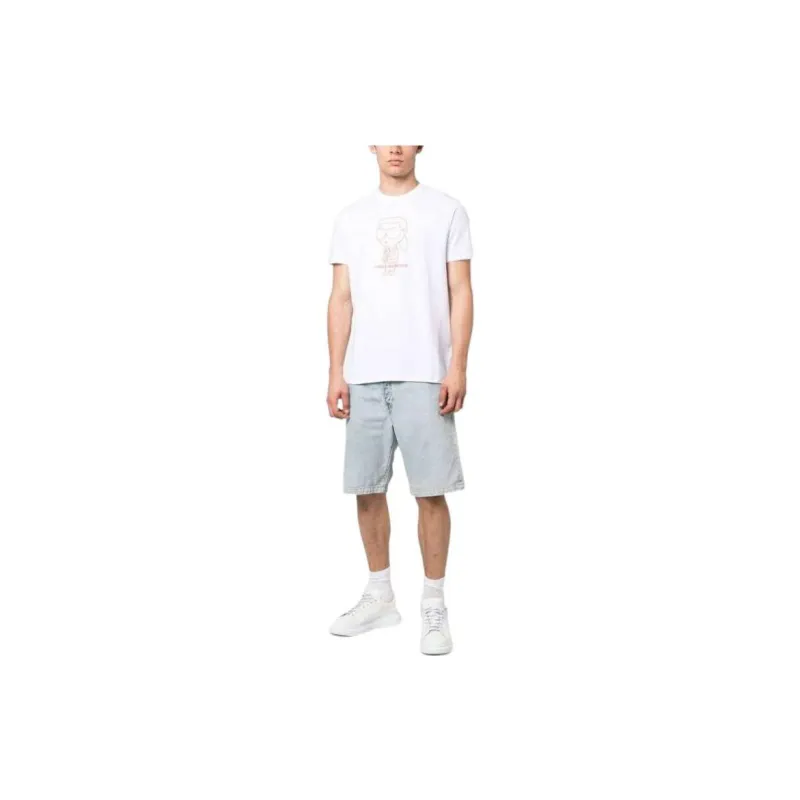 KARL LAGERFELD T Shirt Men's White-1