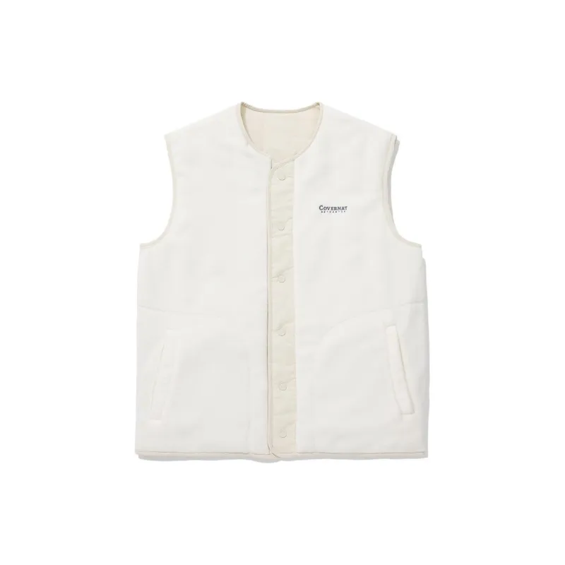 COVERNAT Vests Unisex Beige-1