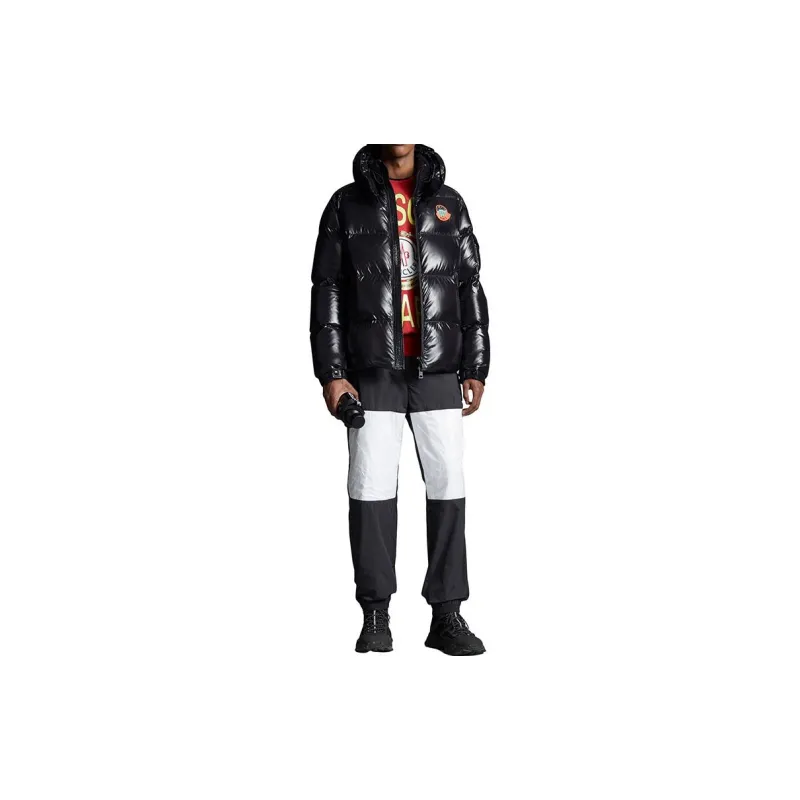 Moncler Down Jacket Unisex Black-1
