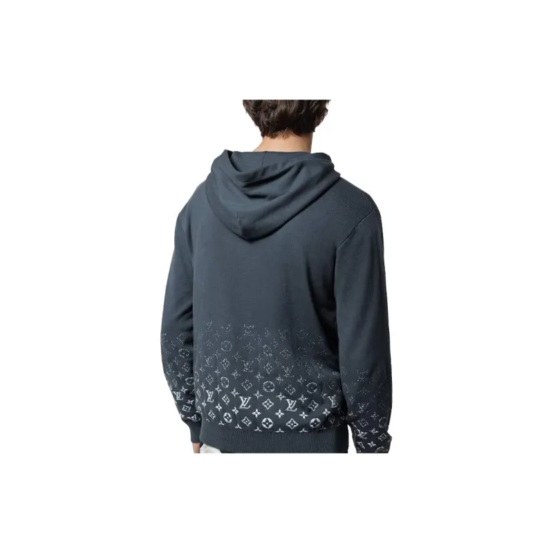 LOUIS VUITTON Gradient Cotton Hoodie-4
