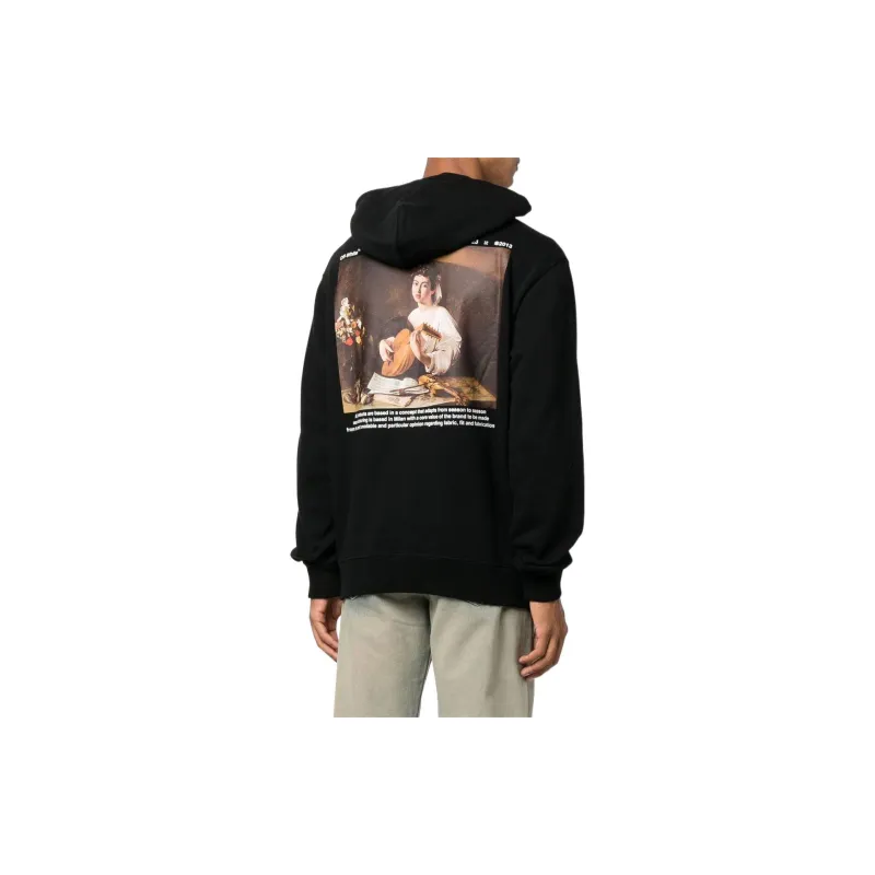 OFF WHITE Caravaggio Lute Slim Hoodie-2