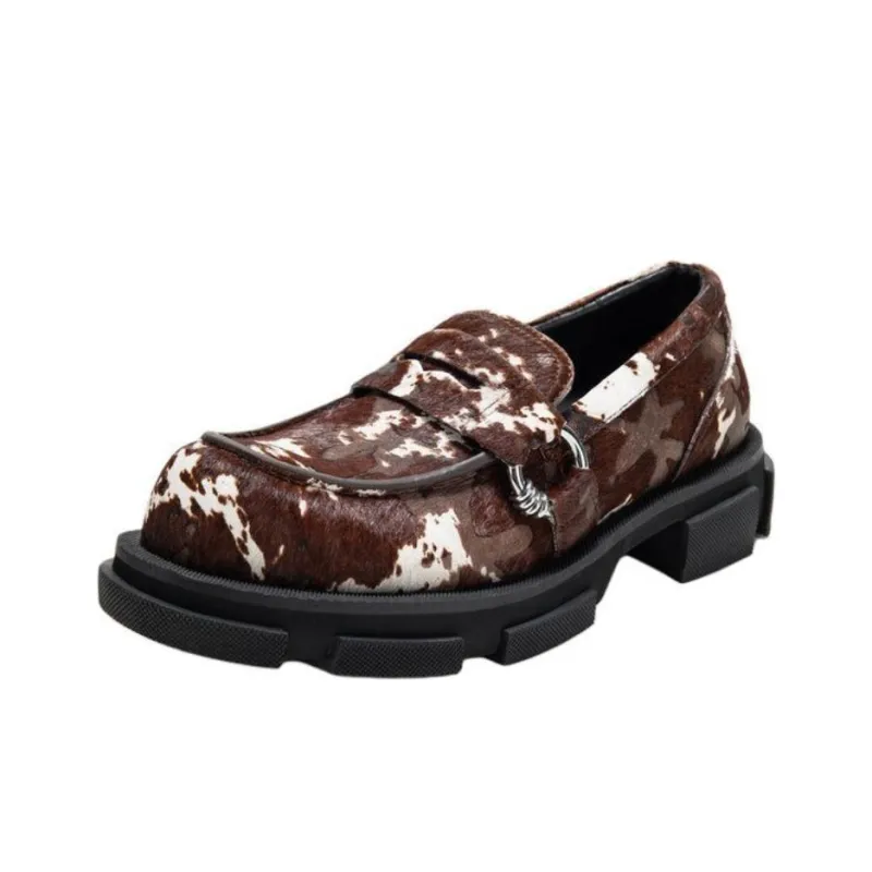 Both Gao Loafers Unisex Brown-2