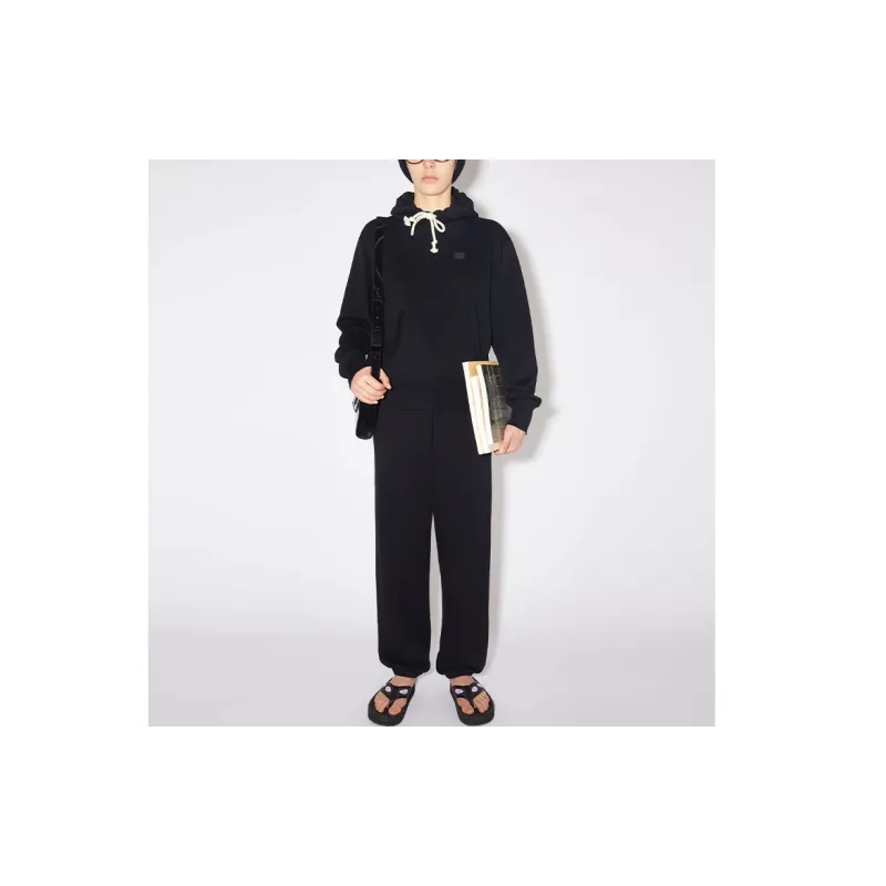 Acne Studios Face Logo Patch Drawstring Hoodie-2