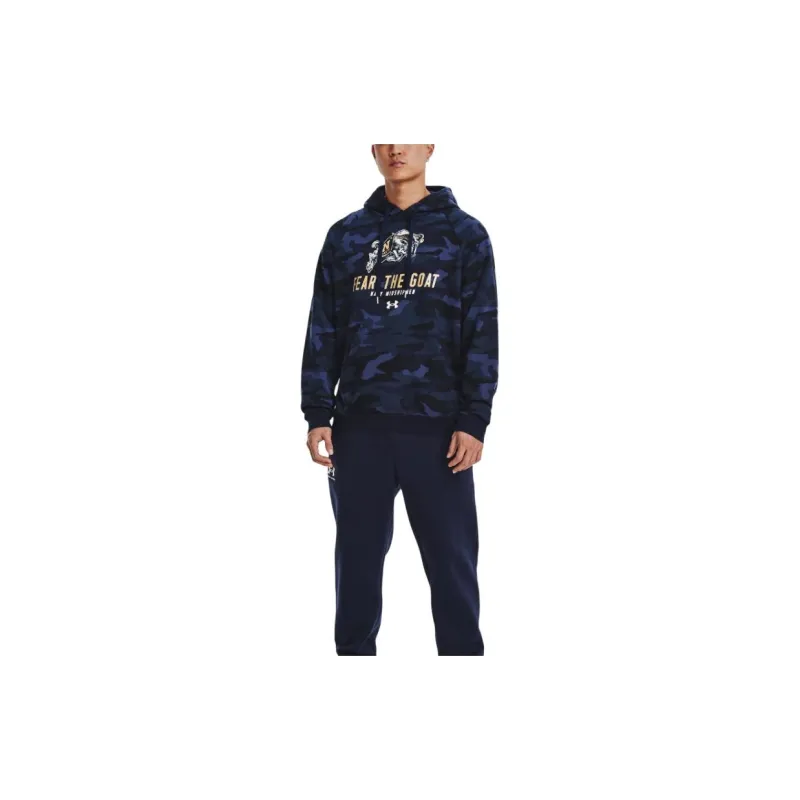 Under Armour Collegiate Sweatshirts Men Navy Blue-2