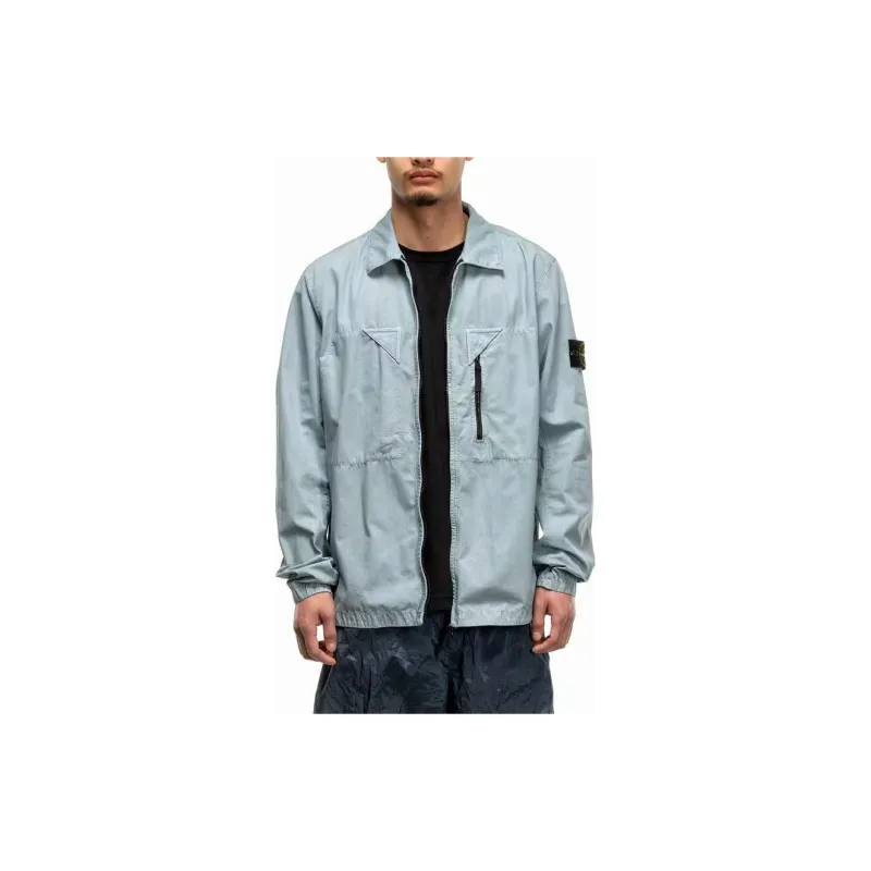 STONE ISLAND Jackets & Coats Unisex Light Blue-1