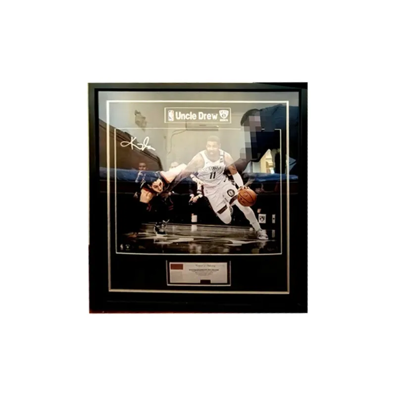 Yi Shot Basketball Fan Supplies Includes Panini Certificate Framed For Collecting White Unisex-2
