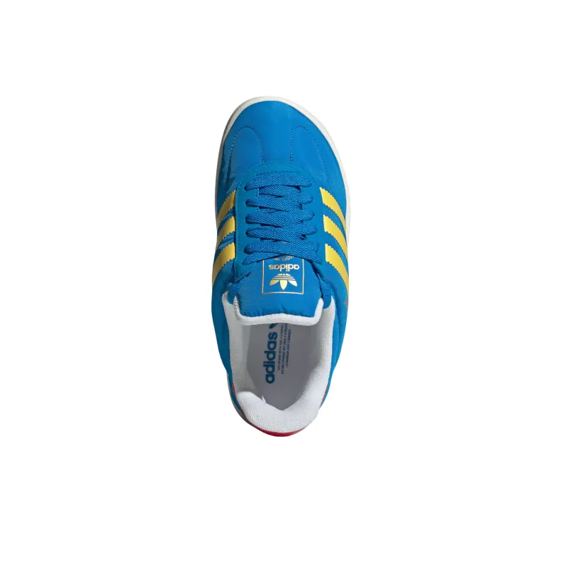Adidas Gazelle Home Bright Blue Yellow Women's-3