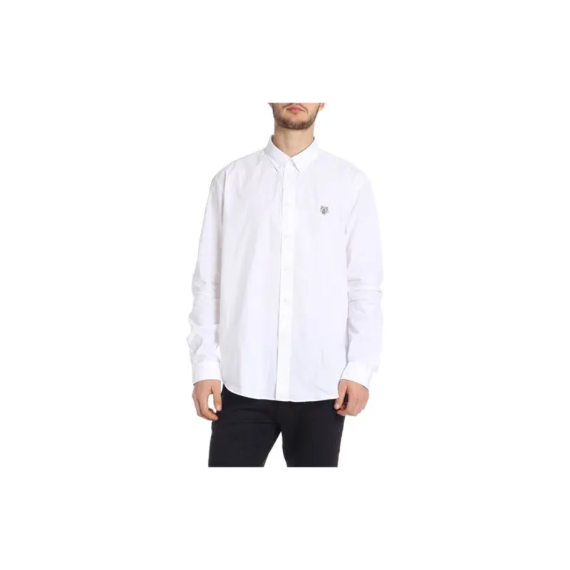 KENZO Shirts Men White-2