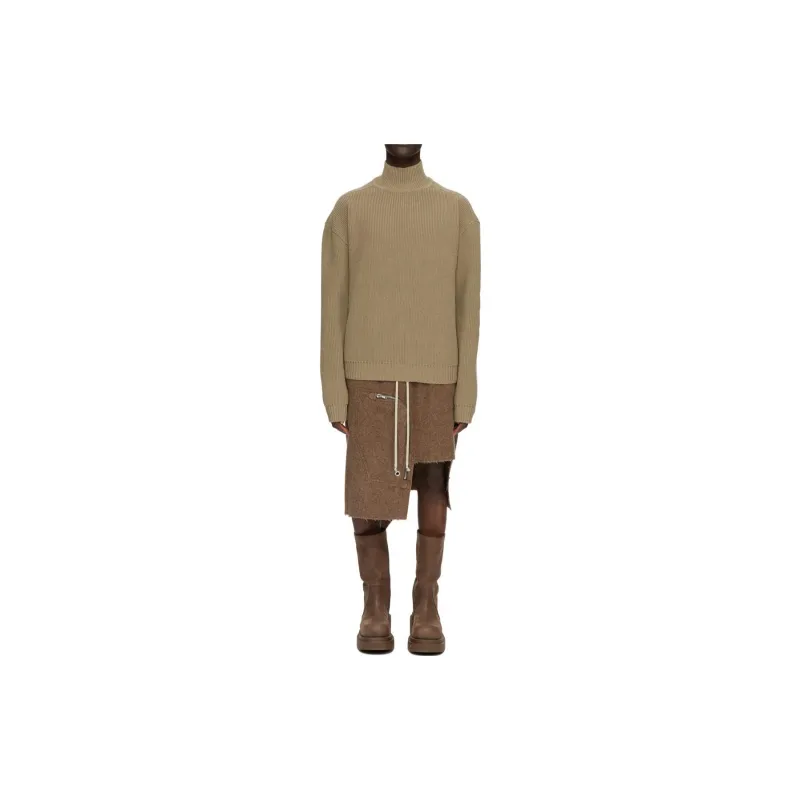 RICK OWENS Turtleneck Knitted Jumper-3