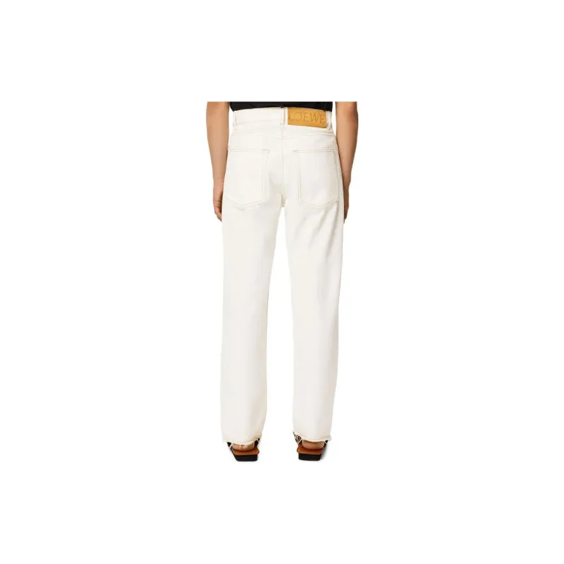 LOEWE Paula's Ibiza 2022 Jeans Men White-1