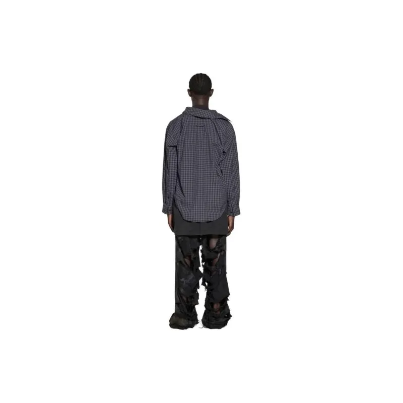 Balenciaga Shirts Unisex Gray-2