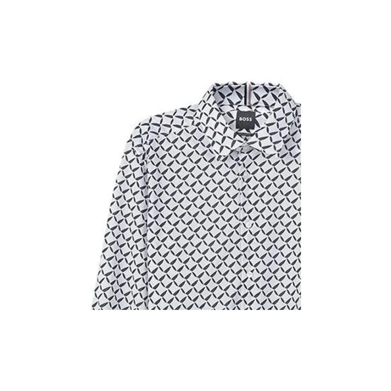 HUGO BOSS Shirts Men White-5