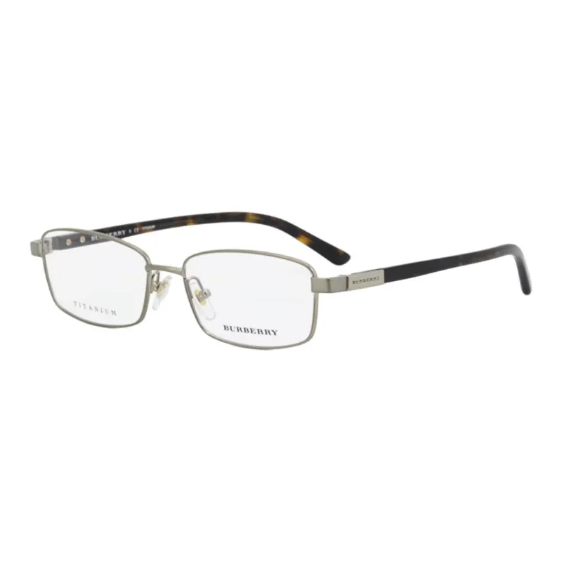Burberry Titanium Alloy Injection Molding Rectangular Eyeglass Frames Men's Multicolor-2