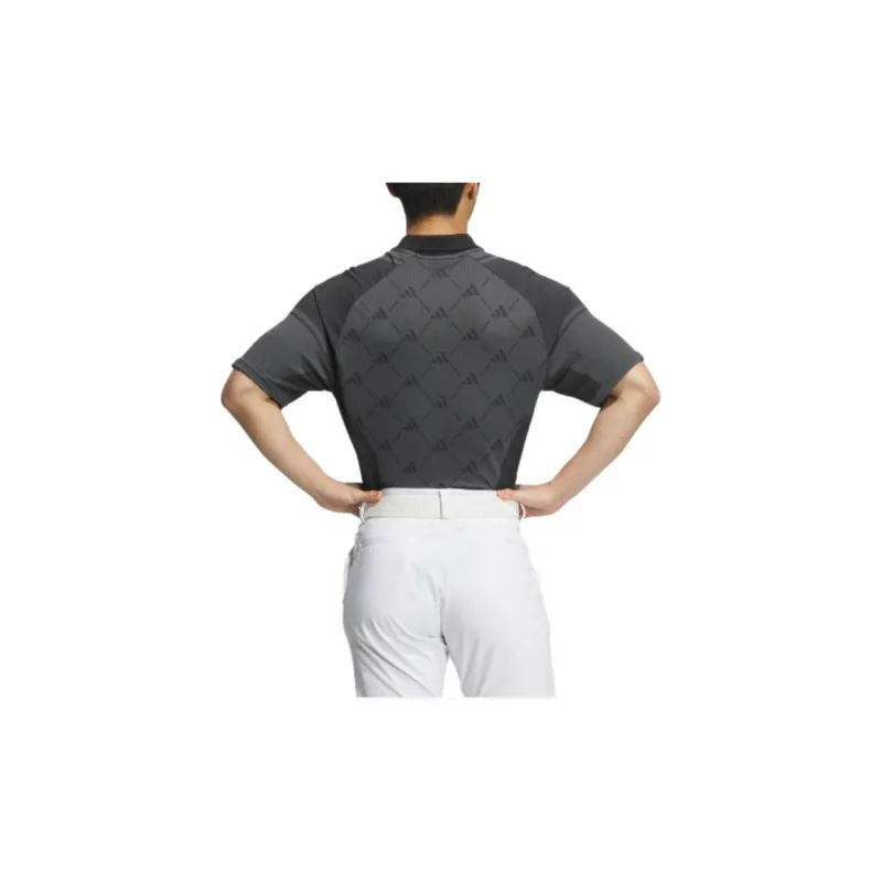 Adidas Polo Shirts Men Gray-2
