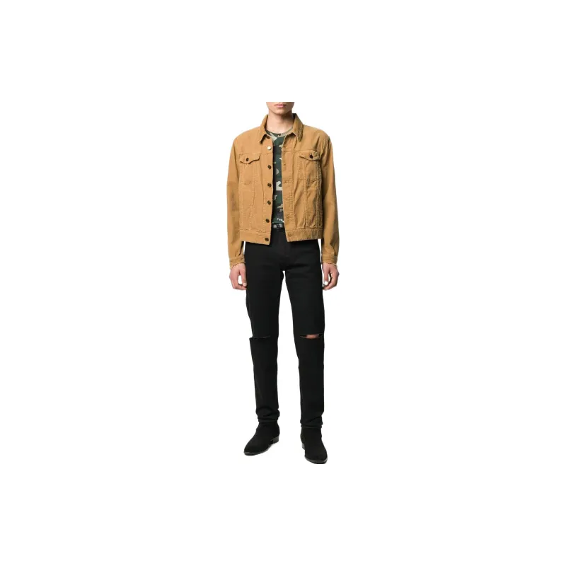 BALMAIN SS22 T Shirt Men's Green Camouflage-1