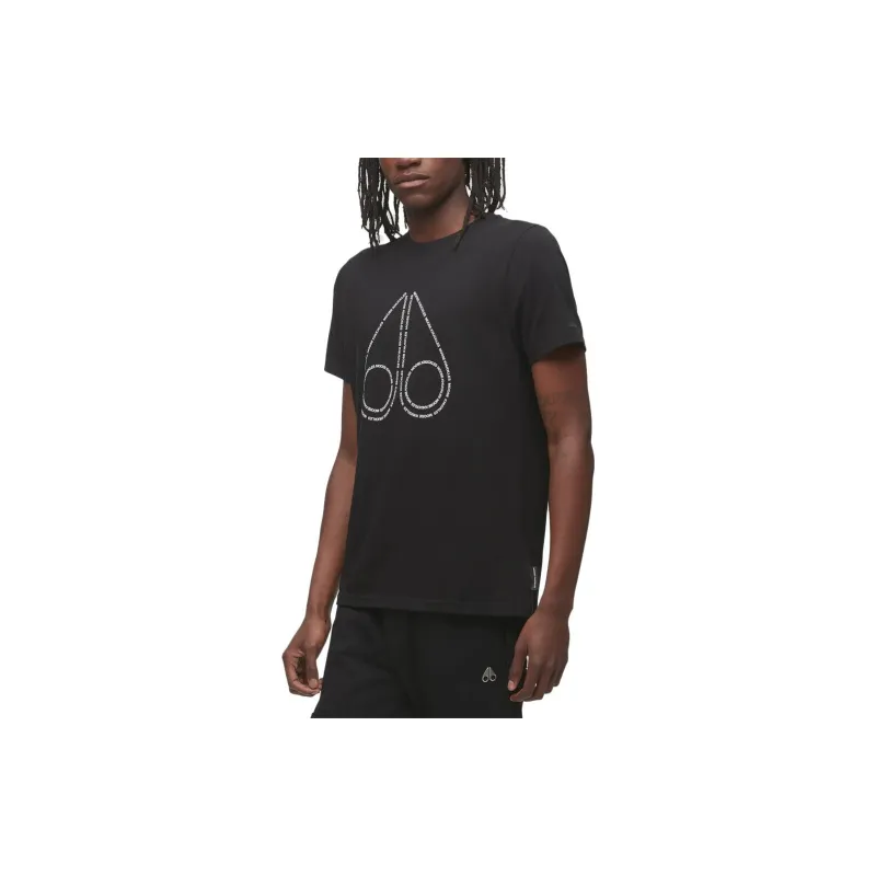 Moose Knuckles T Shirts Men Black-2