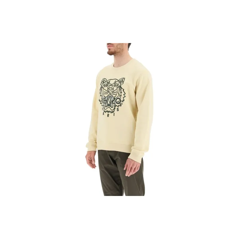 KENZO Sweatshirts Men Light Yellow-5