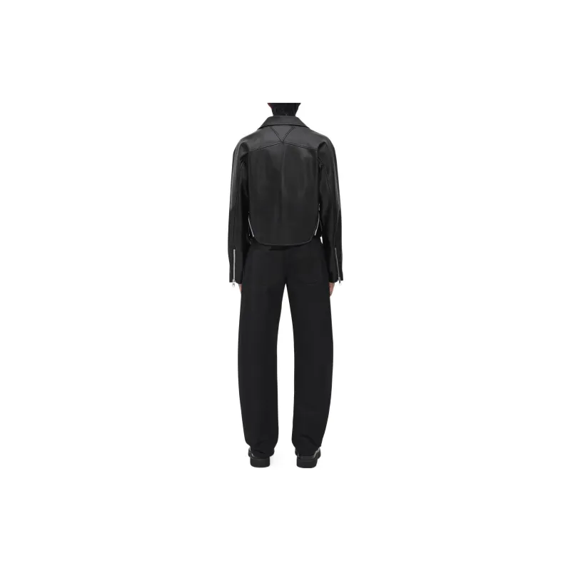Bottega Veneta SS23 Leather Jacket Men's Black-1
