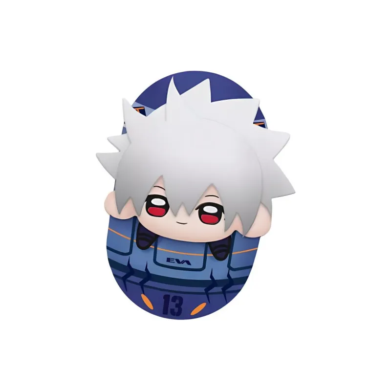 March·Monster Neon Genesis Evangelion INFINITY Plush Toy Brooch Badges-0