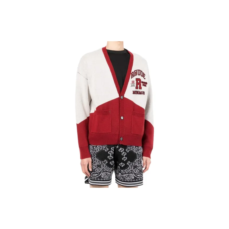 RHUDE Grand Prix Cardigan-2