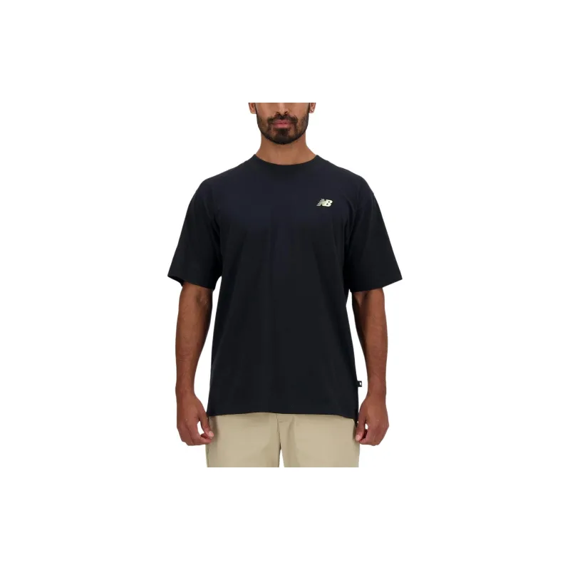 New Balance Runners T Shirt Men's Black-2