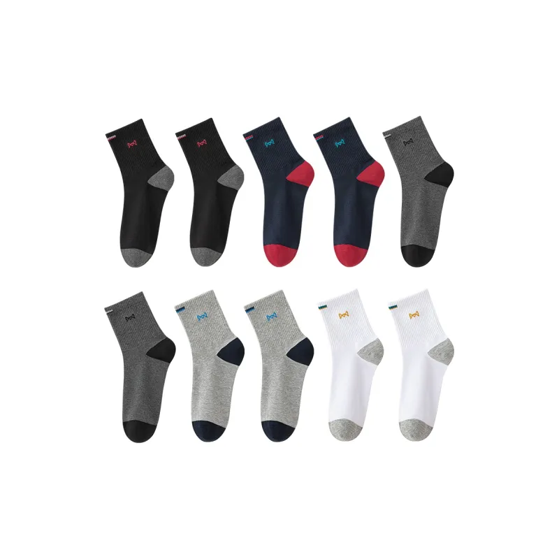 MIIOW Knee High Socks Men's 10 Pack-6