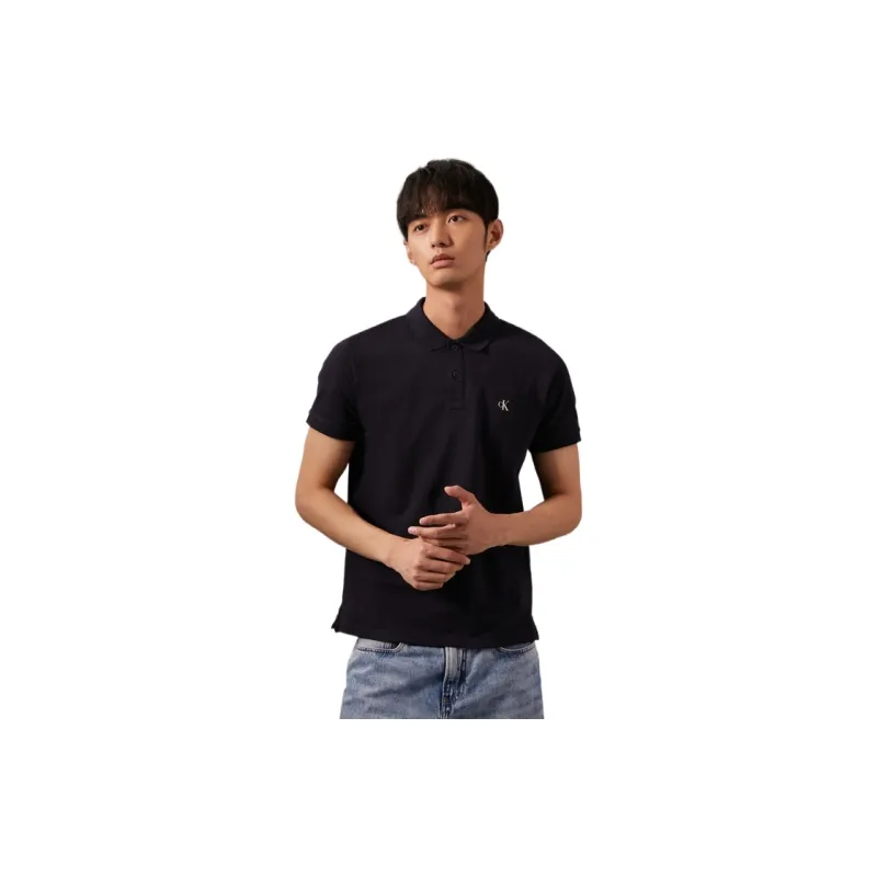CALVIN KLEIN Polo Shirt Men's Navy Blue-2