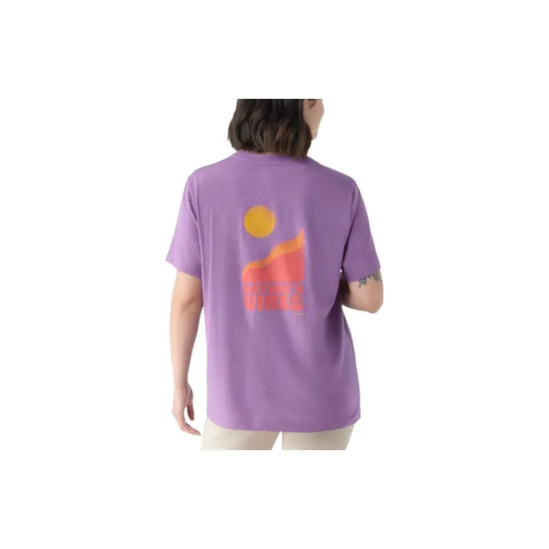 SMARTWOOL Nature's Vibes T-Shirt Men's Iris Variegated-2