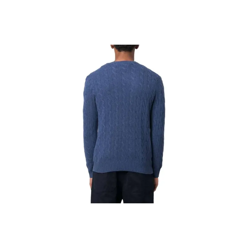Polo Ralph Lauren Pony Embroidered Cable Knit Jumper-3